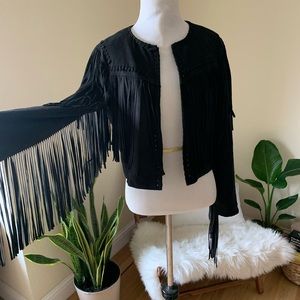 Neiman Marcus Fringe Jacket